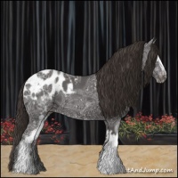 Horse Color:White Spotted Liver Chestnut Ice Blanket 