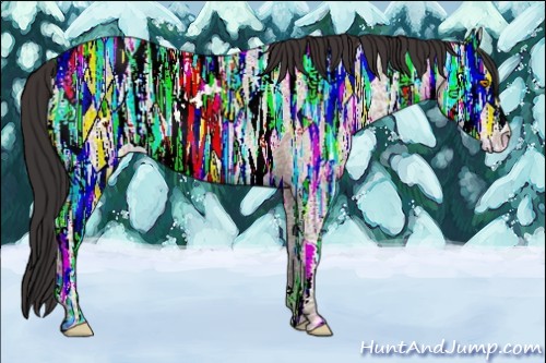 Horse Color:Sable Champagne Ice 