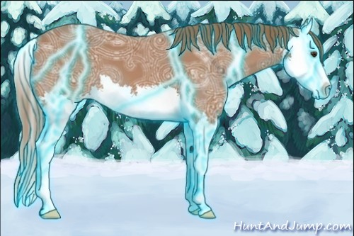 Horse Color:Thunderstruck Chestnut Ice Splash 