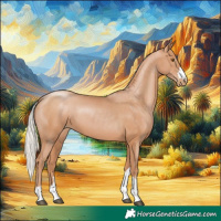 Horse Color:Silver Black Pearl 