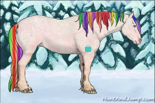 Horse Color:Painted Smoky Creme Ice Roan Sabino