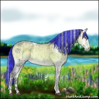Horse Color:Painted Silver Brown Chinchilla Ice Onyx Brindle 