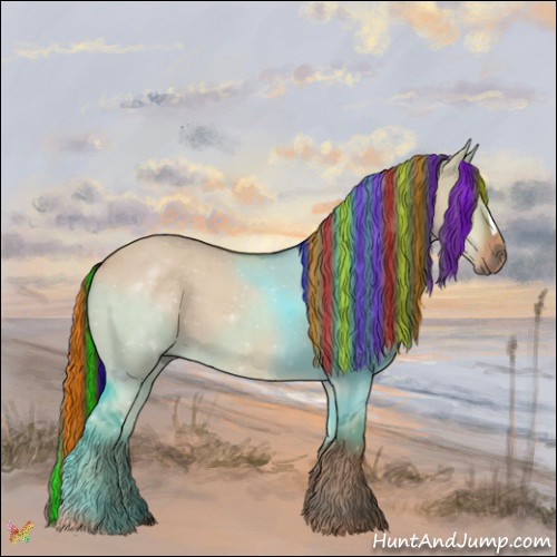 Horse Color:Painted Red Dun 
