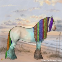 Horse Color:Painted Red Dun 