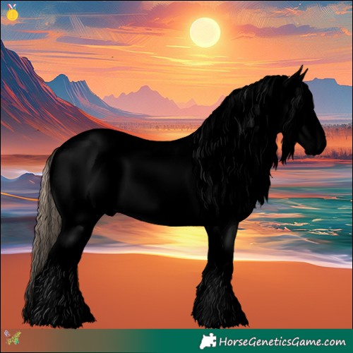 Horse Color:Void Watercolor White Spotted Gold Champagne Splash Appaloosa 