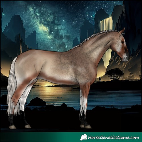 Horse Color:Void Silver Blue Onyx 