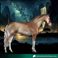 Horse Color:Void Silver Blue Onyx 