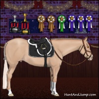 Horse Color:Silver Classic Champagne Sabino Tobiano Appaloosa