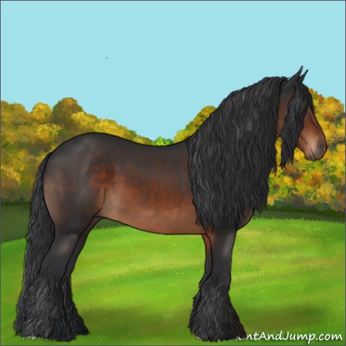 Horse Color:Brown 