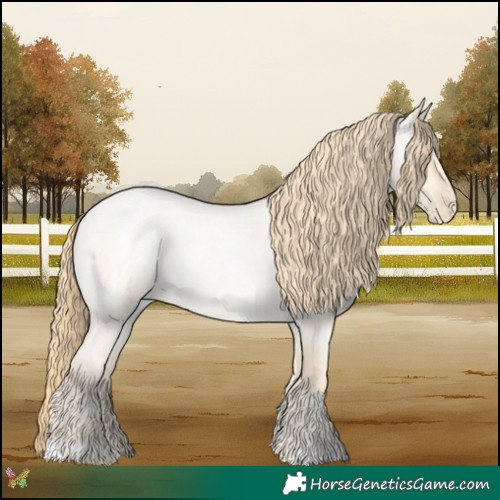 Horse Color:Buckskin Roan Pearl and Buckskin Roan Pearl