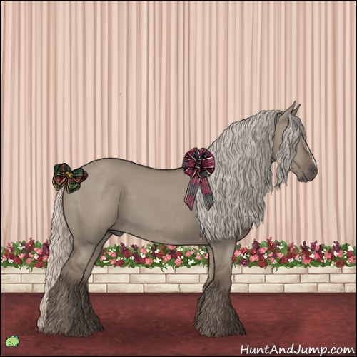 Horse Color:Silver Grullo 