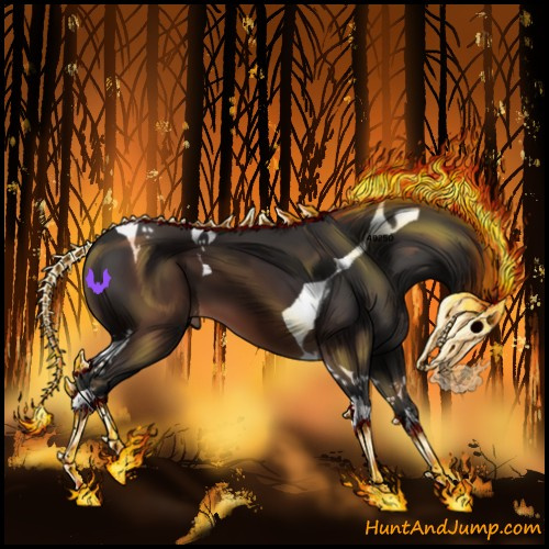 Horse Color:Brown Tobiano 