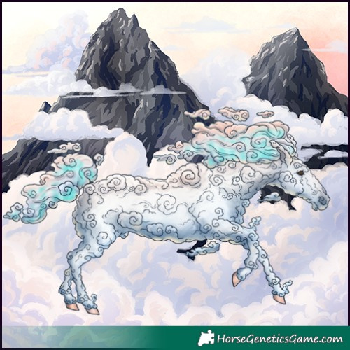 Horse Color:Gray Painted Chestnut 