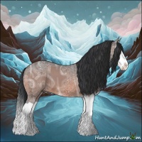 Horse Color:Brown Ice Splash