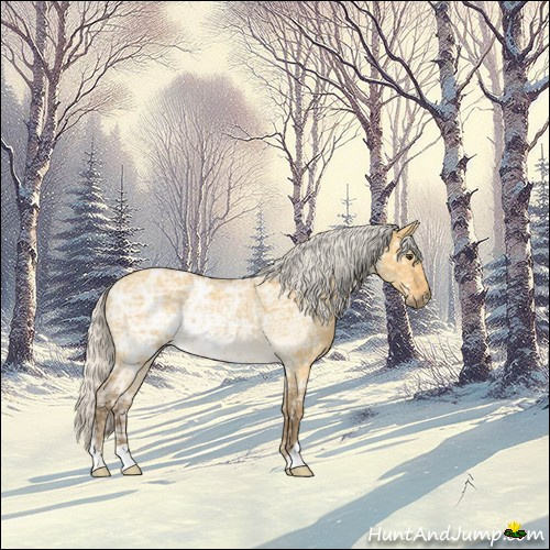 Horse Color:Silver Buckskin Ice Roan Dun