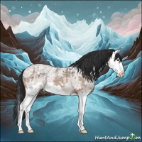 Horse Color:Brown Ice Dun Splash 