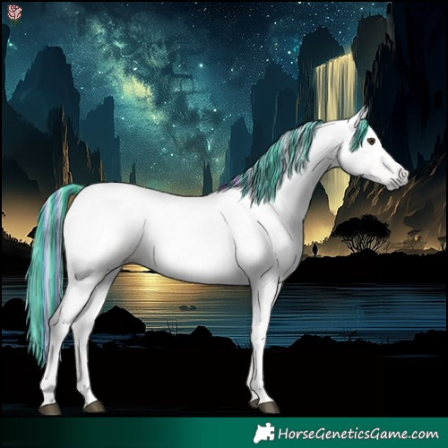 Horse Color:Gray Painted Chestnut