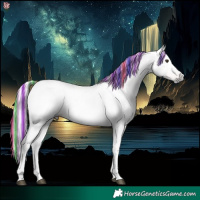 Horse Color:Gray Painted Chestnut