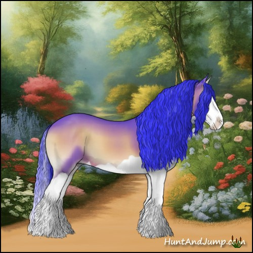 Horse Color:Watercolor Bay Onyx Splash 