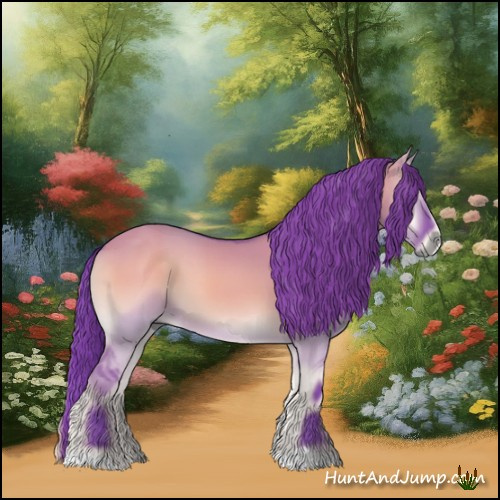 Horse Color:Watercolor Smoky Grullo Onyx 