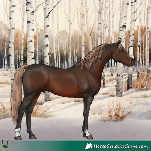 Horse Color:Liver Chestnut 