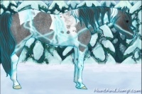 Horse Color:Thunderstruck Blue Roan Tobiano 