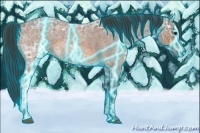 Horse Color:Thunderstruck Bay Ice Roan Sabino 