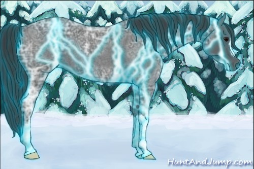 Horse Color:Thunderstruck Blue Ice Roan 