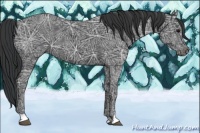 Horse Color:Black Ice 