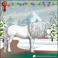 Horse Color:Nacre White Spotted Silver Brown Roan Onyx Appaloosa 