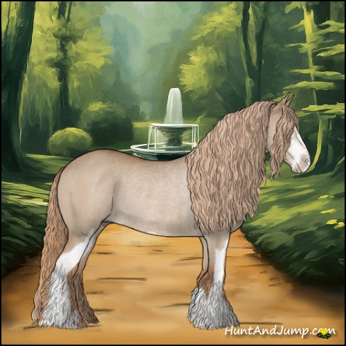 Horse Color:Red Dun Sabino Rabicano