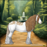 Horse Color:White Spotted Red Dun Splash Rabicano 