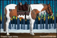 Horse Color:Brown Tobiano 