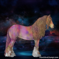 Horse Color:Nacre Chestnut Tobiano 