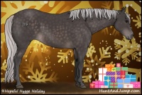 Horse Color:Platinum Silver Brown 