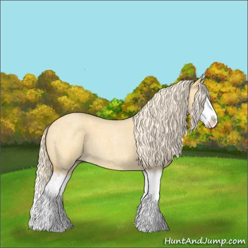 Horse Color:Palomino Roan Dun Splash