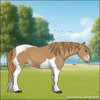Horse Color:Chestnut Tobiano 