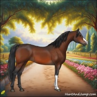 Horse Color:Brown 