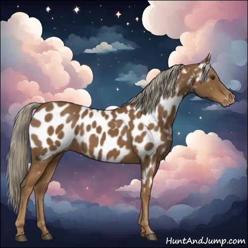 Horse Color:Chocolate Palomino Appaloosa 
