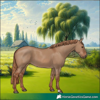 Horse Color:Red Dun 