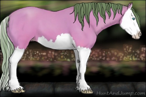 Horse Color:Watercolor Sable Cream Champagne Splash 