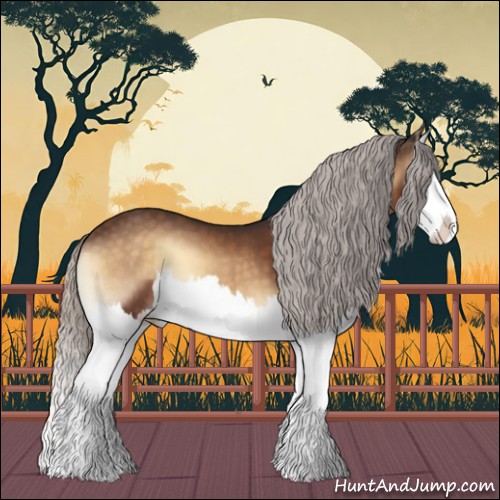 Horse Color:Silver Brown Onyx Splash 