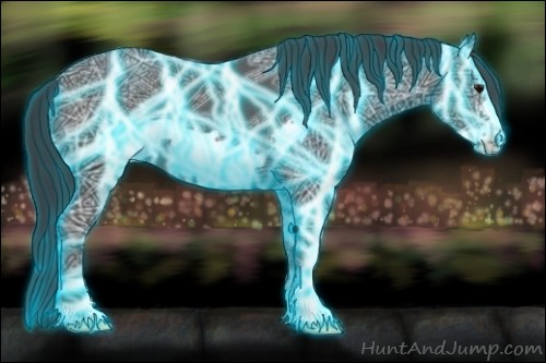 Horse Color:Thunderstruck Black Ice Frame
