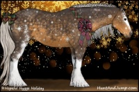 Horse Color:White Spotted Silver Smoky Black 