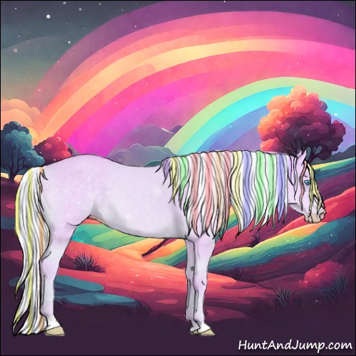 Horse Color:Painted Watercolor Cremello