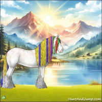 Horse Color:Painted White Spotted Buckskin Pearl Splash Near Leopard 
