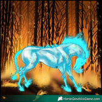 Horse Color:Thunderstruck Brown Ice Splash Tobiano Appaloosa 