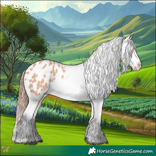 Horse Color:Bay Dun Appaloosa