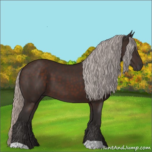 Horse Color:Silver Brown 