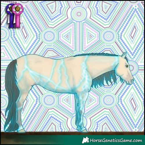 Horse Color:Thunderstruck Amber Cream Champagne 